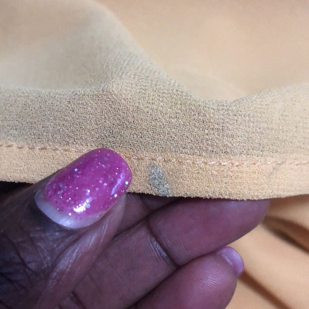 Windsor yellow thin spaghetti strap maxi prom homecoming dress, size small - Picture 15 of 16